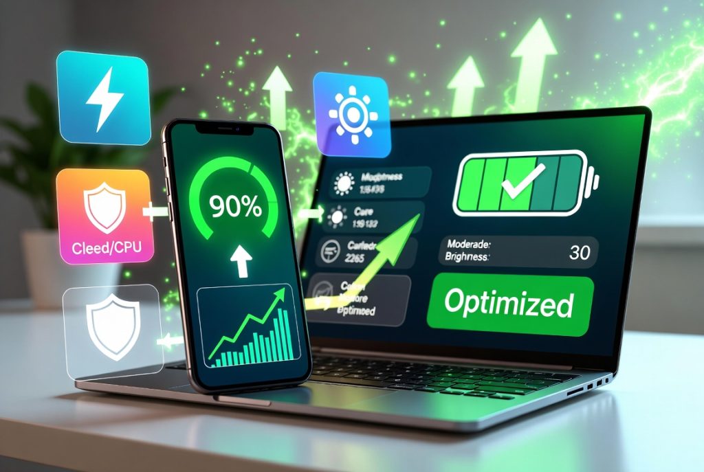 Cómo optimizar tu móvil y ordenador en 2026: guía completa paso a paso para mejorar rendimiento y batería